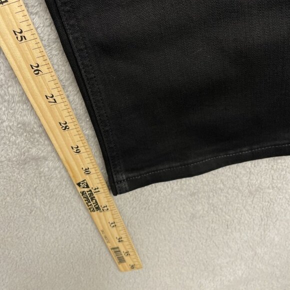 NEW Wrangler Women's 6 Black High-Rise Bootcut Jeans Free-To-Stretch 32" Inseam - Picture 7 of 11